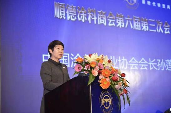 中國涂料工業(yè)協(xié)會(huì)孫蓮英會(huì)長受邀出席順德涂料商會(huì)20周年慶典