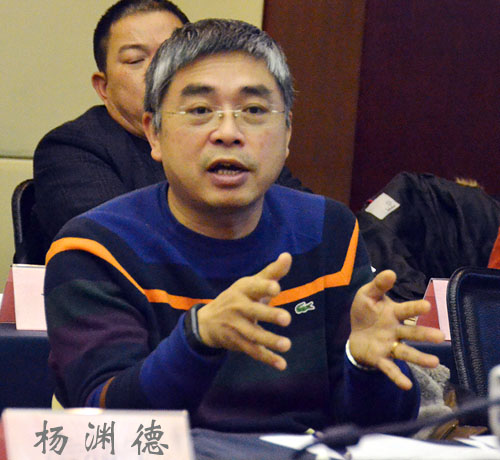 中國涂料工業協會楊淵德秘書長